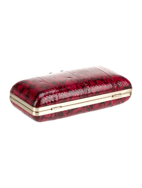 Diane von Furstenberg Snakeskin Minaudière