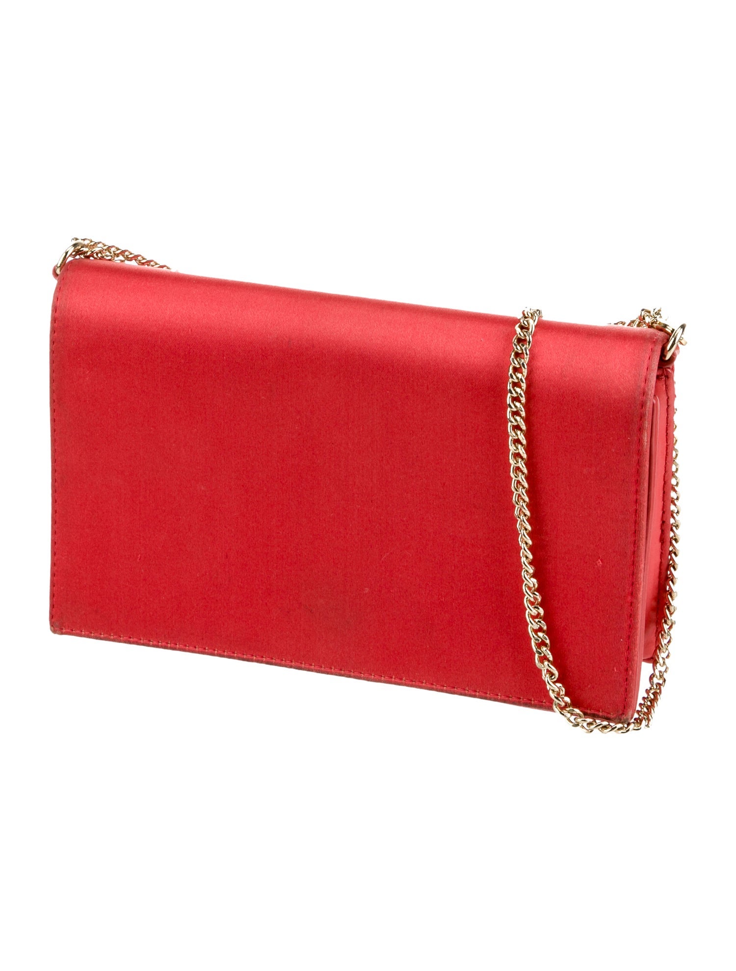 Diane von Furstenberg Satin Clutch