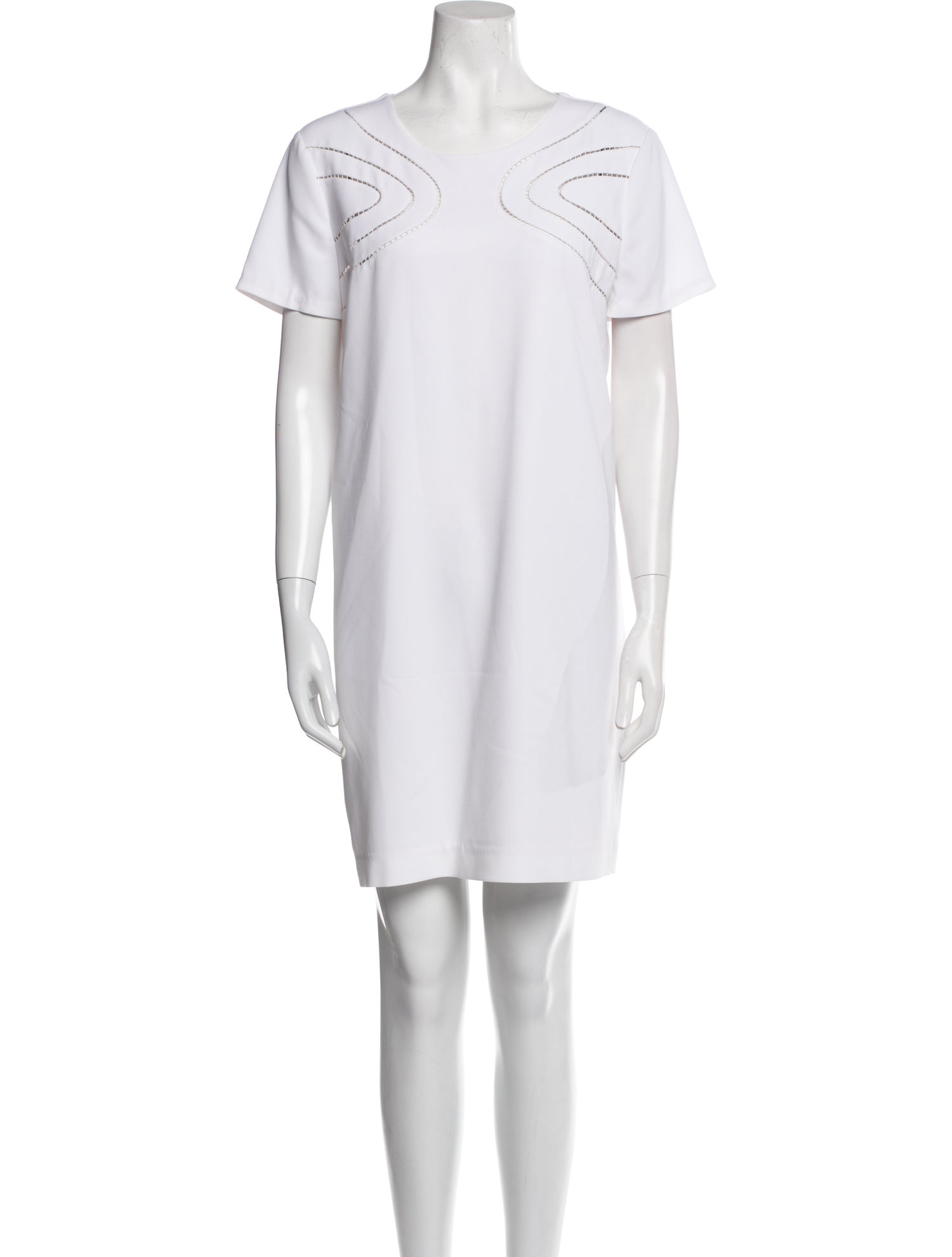 Diane von Furstenberg V-Neck Mini Dress