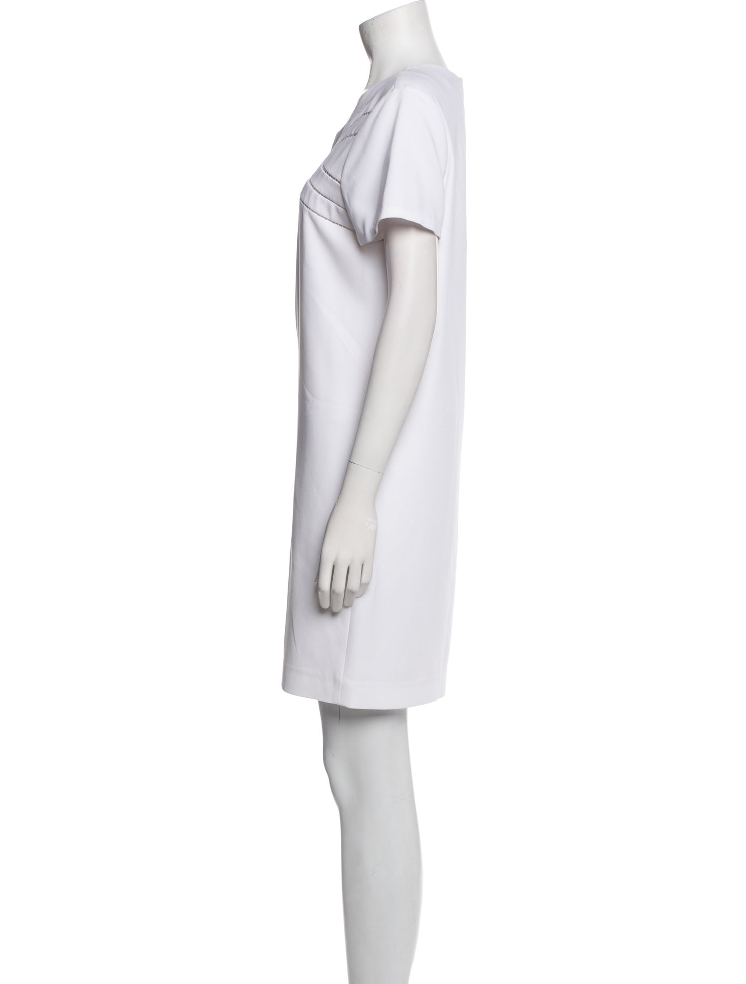 Diane von Furstenberg V-Neck Mini Dress