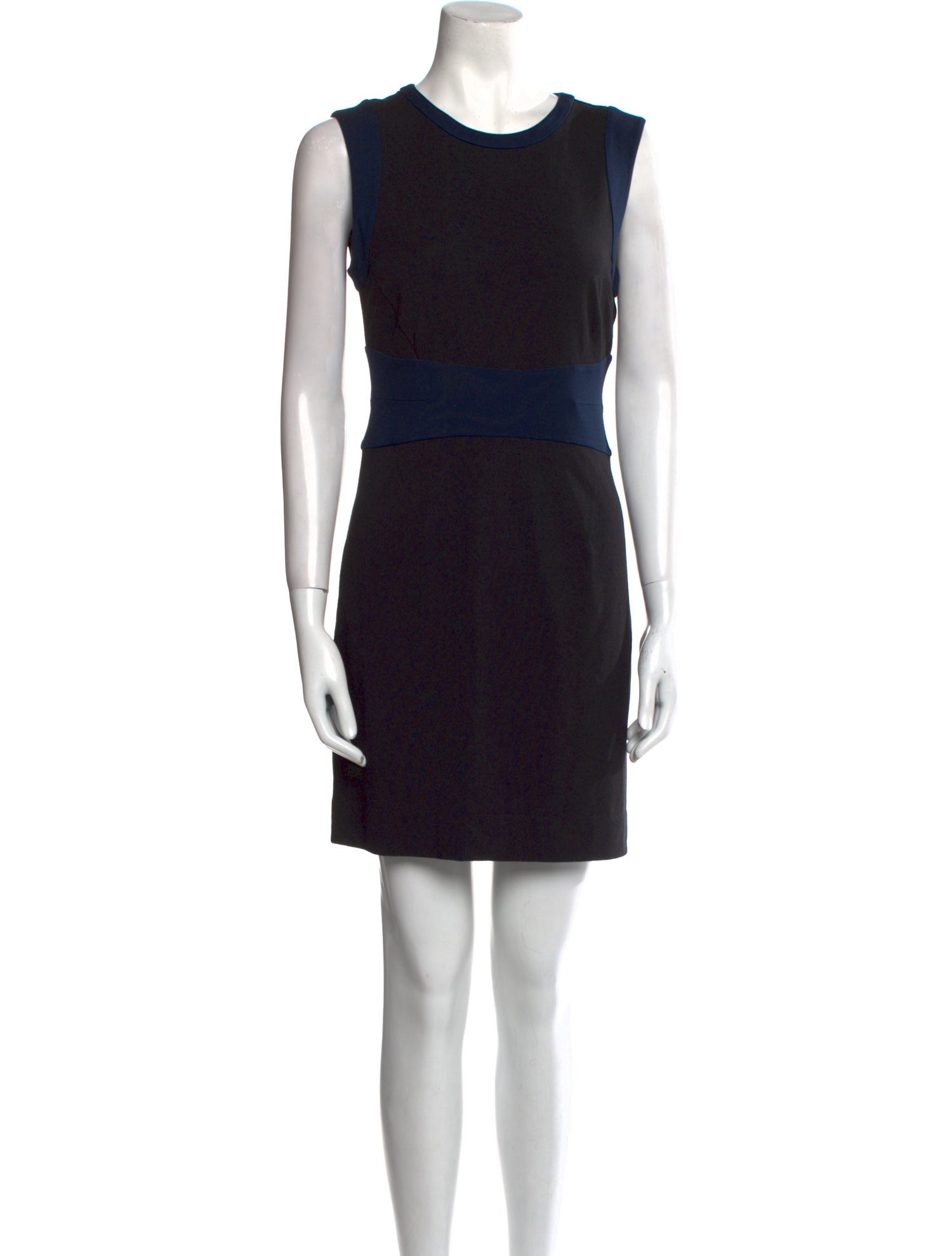 Diane von Furstenberg Crew Neck Mini Dress