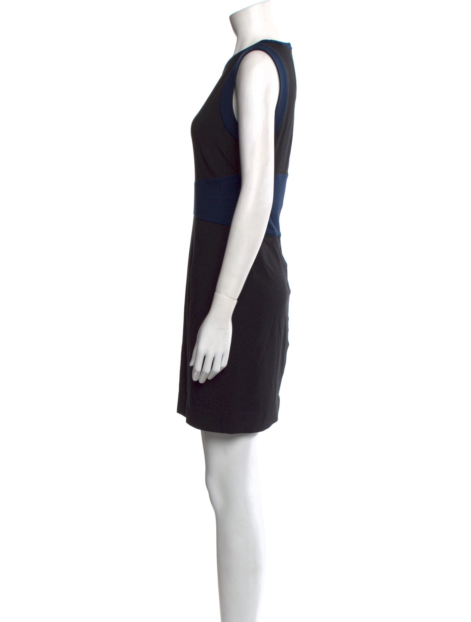 Diane von Furstenberg Crew Neck Mini Dress