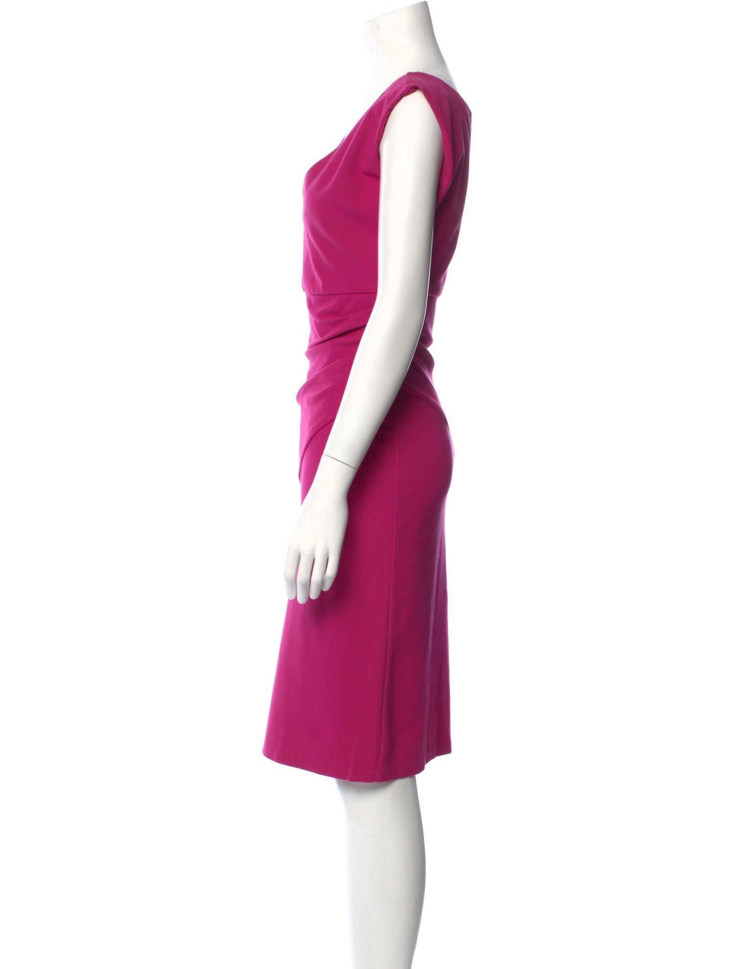 Diane von Furstenberg V-Neck Knee-Length Dress