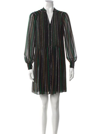 Diane von Furstenberg Printed Mini Dress