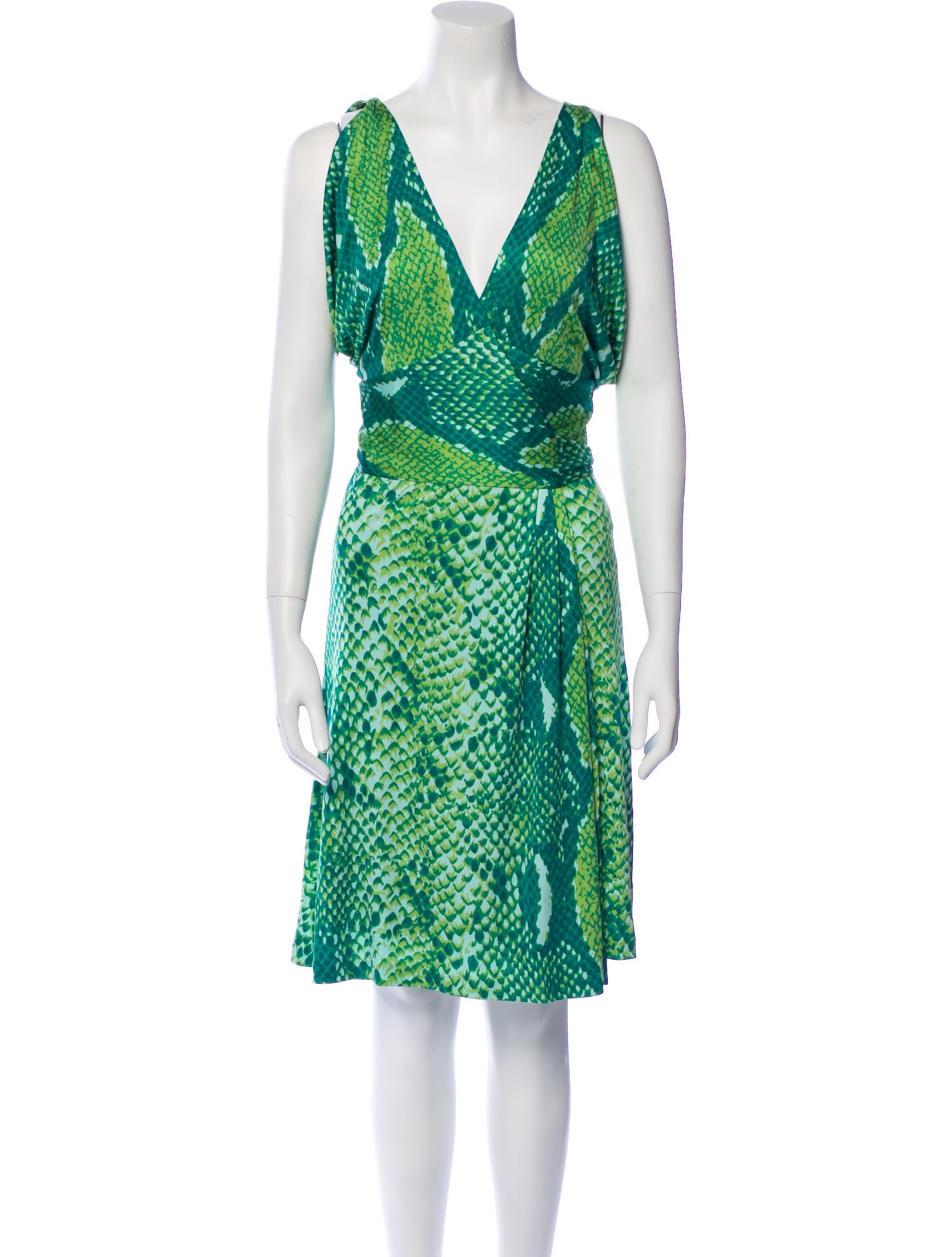 Diane von Furstenberg Silk Midi Length Dress