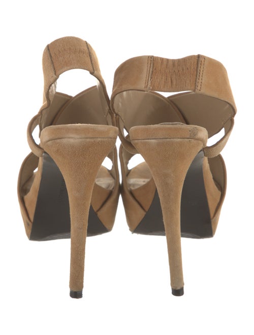 Diane von Furstenberg Suede Slingback Sandals