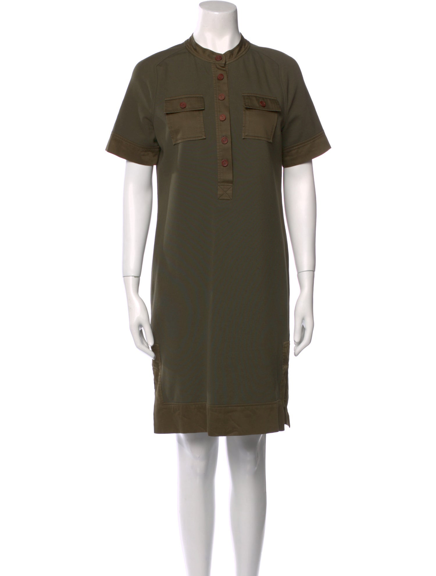 Diane von Furstenberg Crew Neck Knee-Length Dress