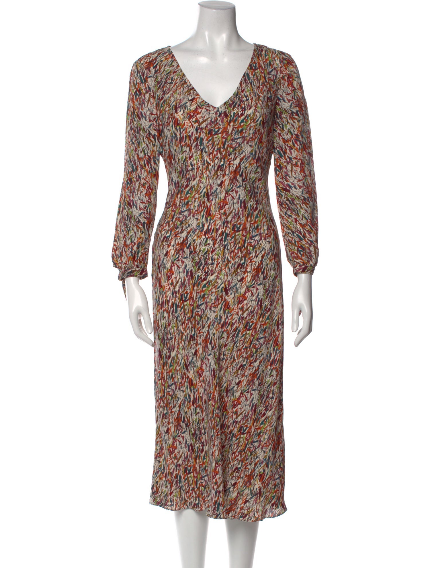 Diane von Furstenberg Printed Long Dress