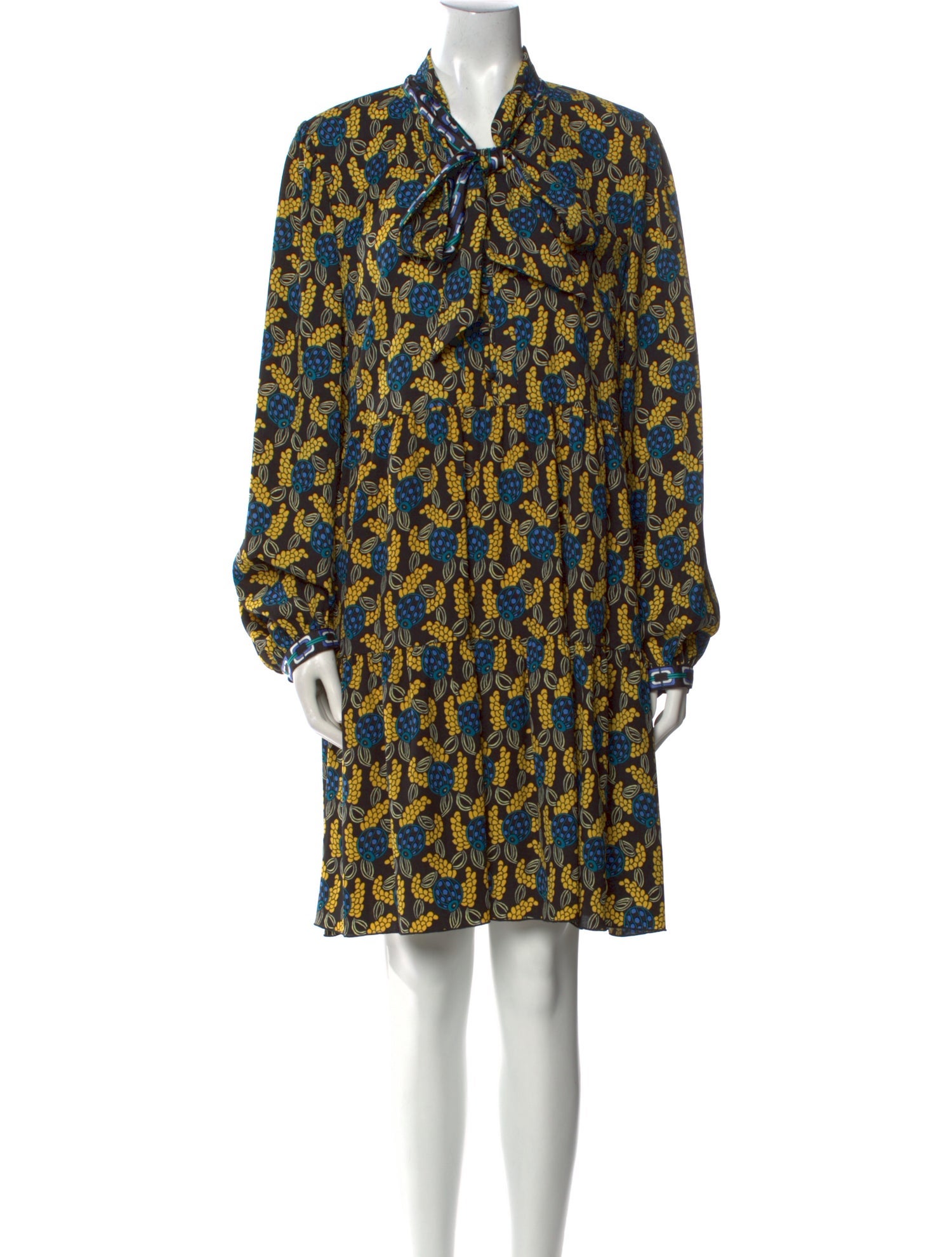 Diane von Furstenberg Printed Knee-Length Dress