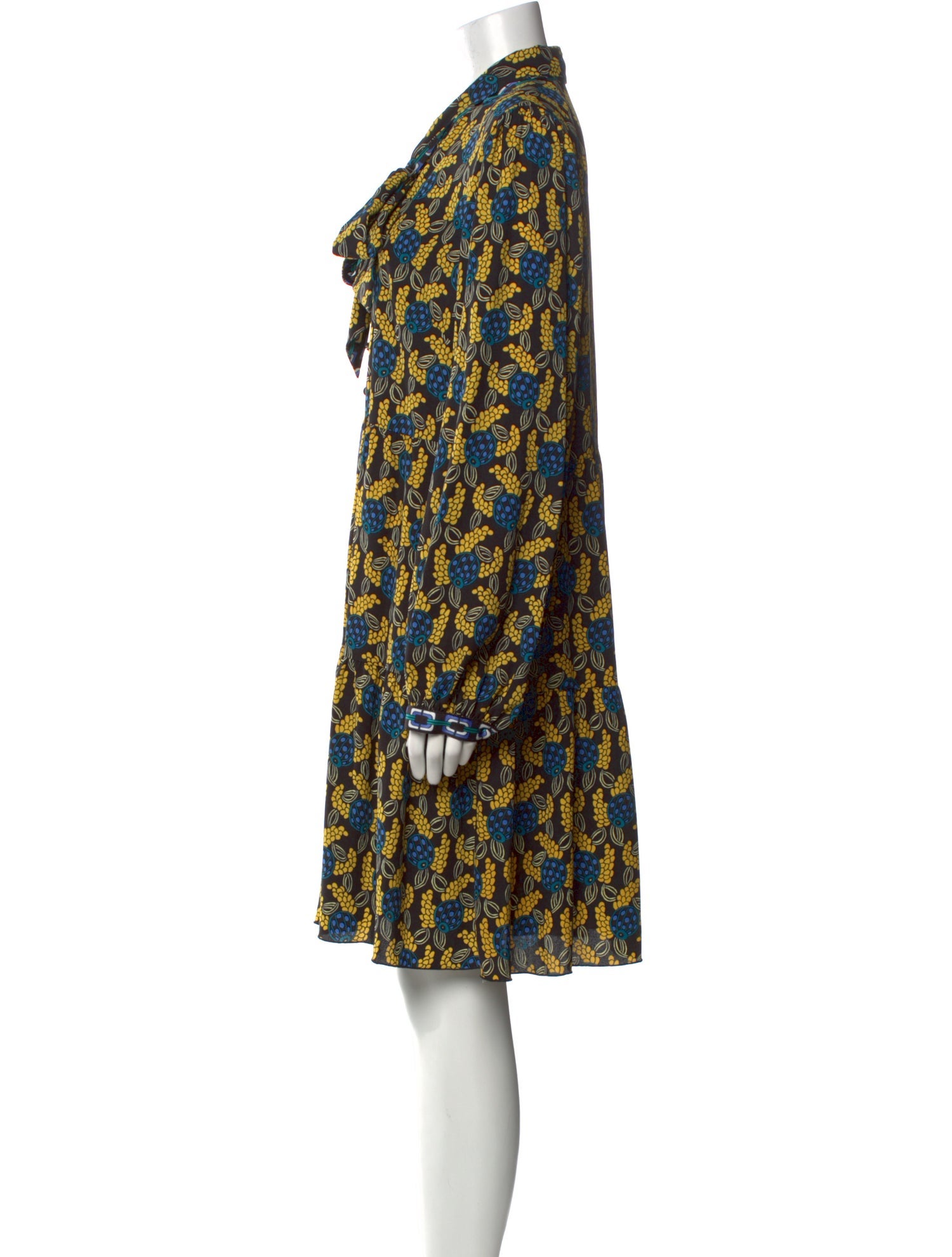 Diane von Furstenberg Printed Knee-Length Dress