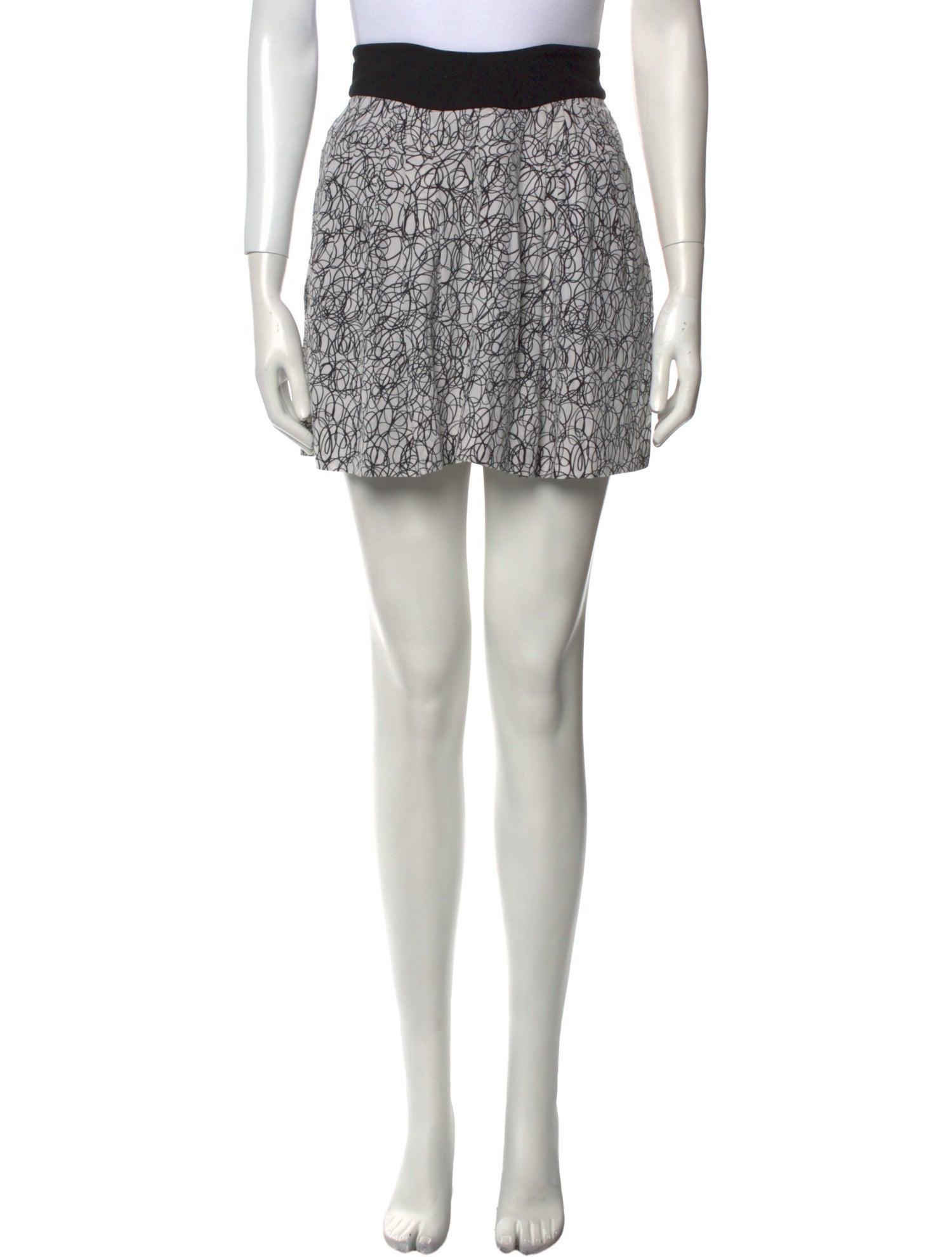 Diane von Furstenberg Silk Mini Skirt