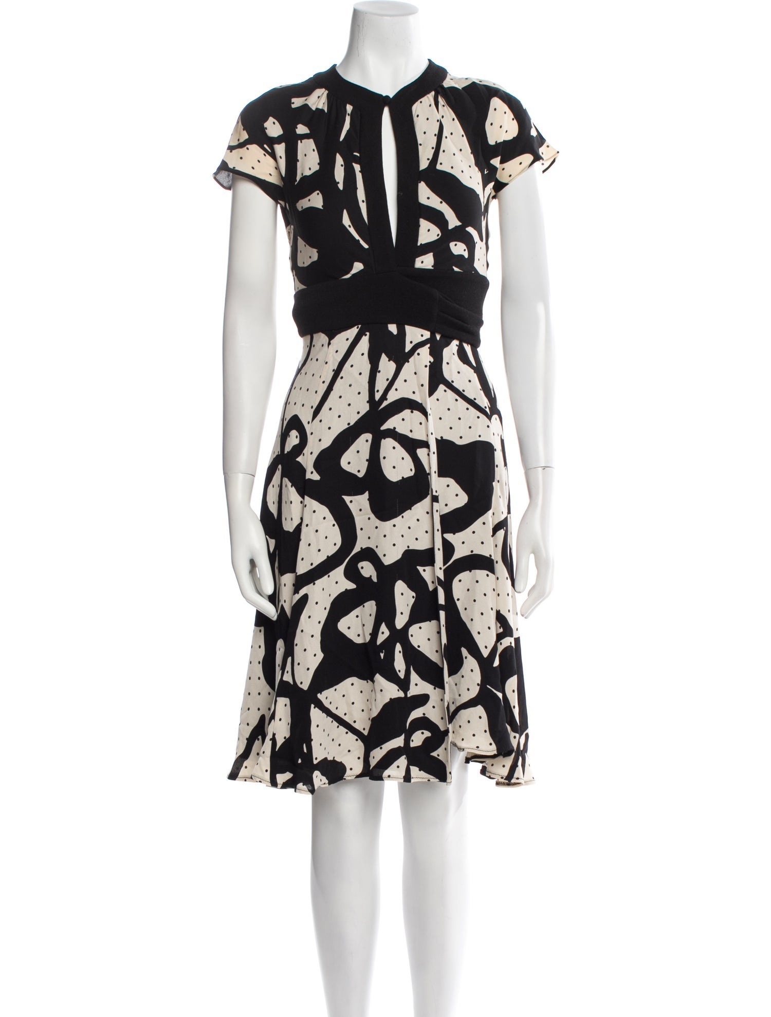 Diane von Furstenberg Silk Knee-Length Dress