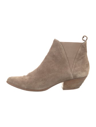Diane von Furstenberg Suede Chelsea Boots