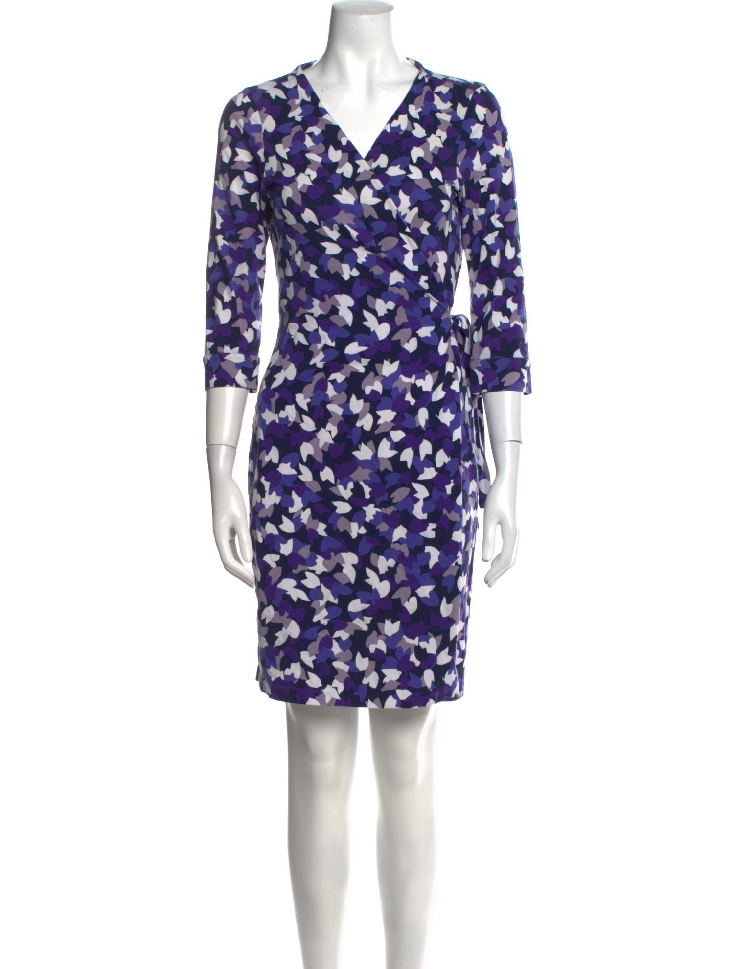 Diane von Furstenberg Printed Knee-Length Dress