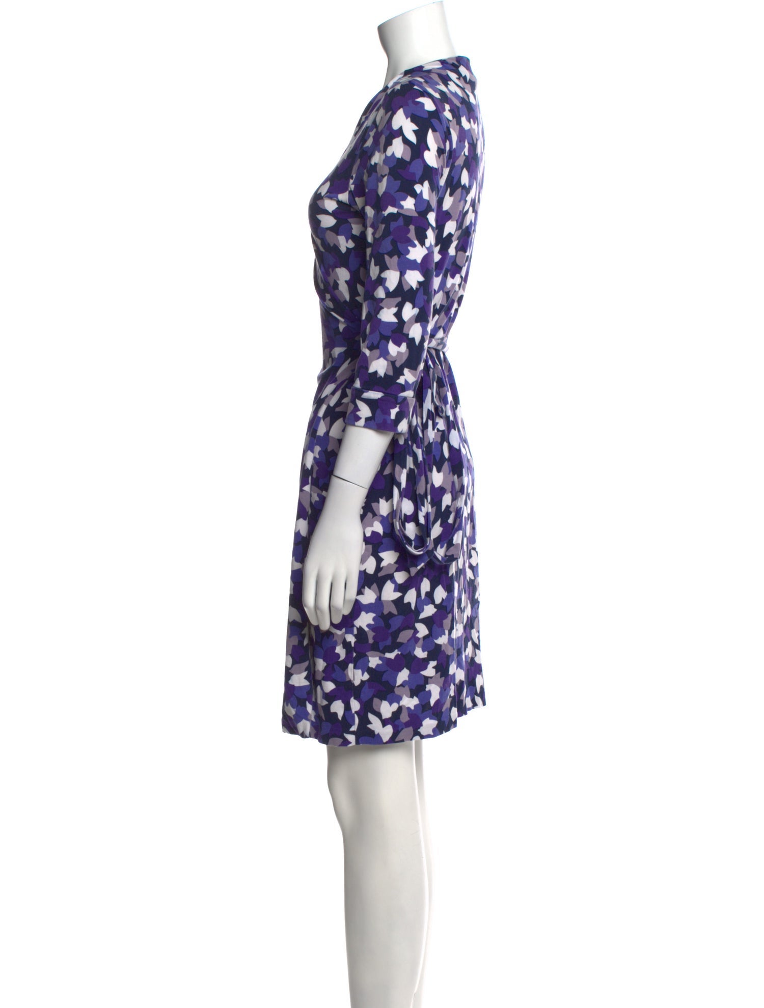 Diane von Furstenberg Printed Knee-Length Dress