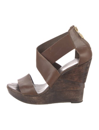 Diane von Furstenberg Leather Espadrilles