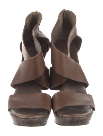 Diane von Furstenberg Leather Espadrilles