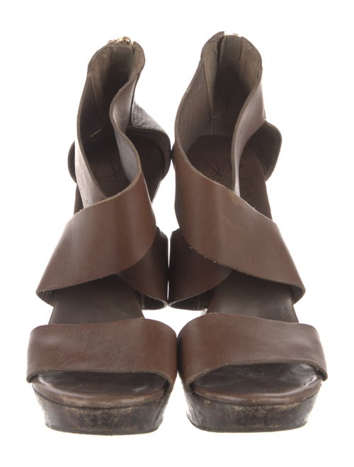 Diane von Furstenberg Leather Espadrilles