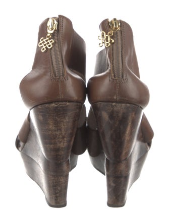 Diane von Furstenberg Leather Espadrilles