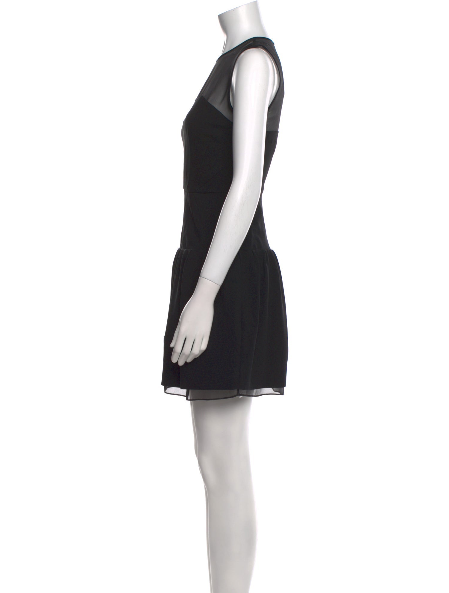 Diane von Furstenberg Crew Neck Mini Dress