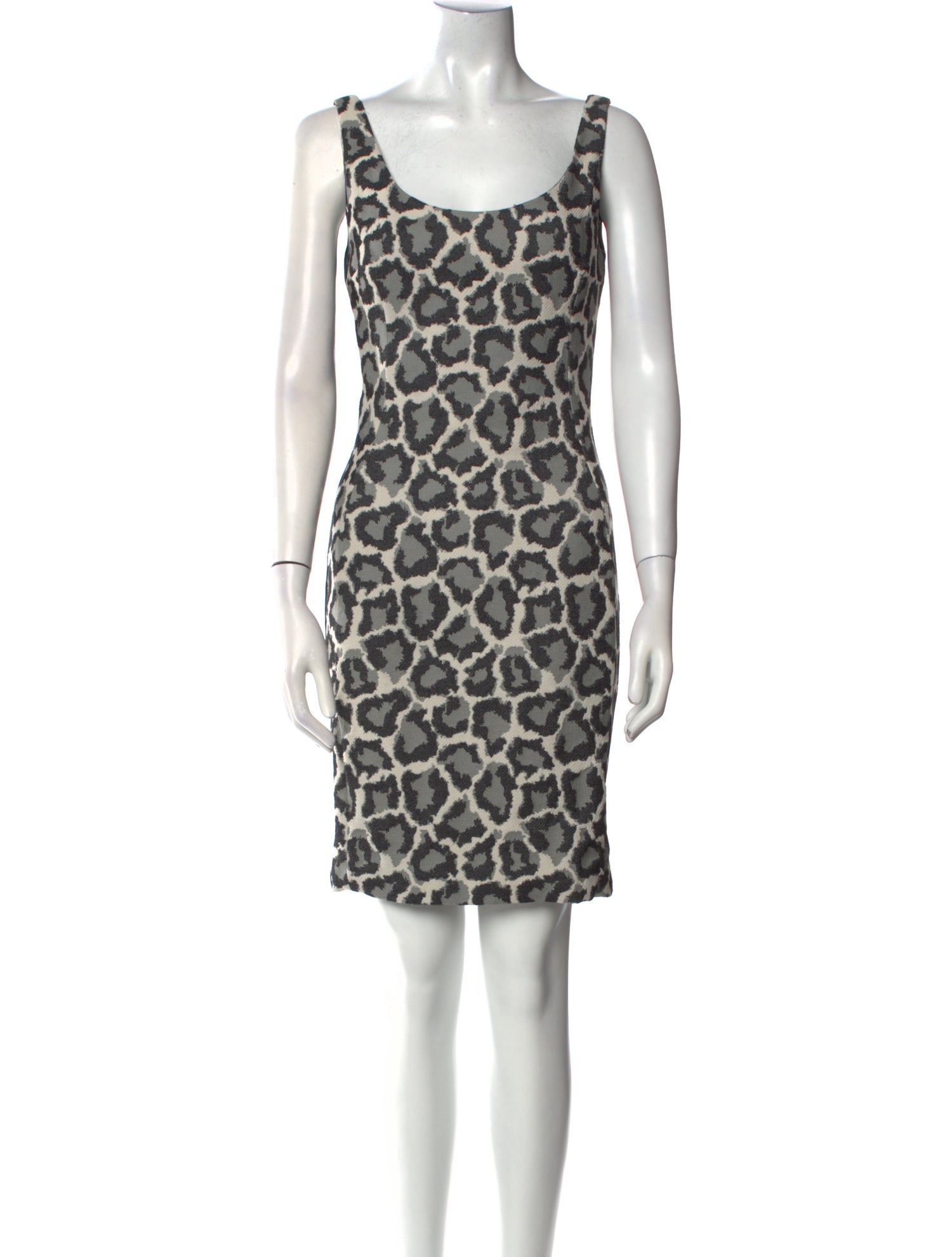 Diane von Furstenberg Animal Print Mini Dress