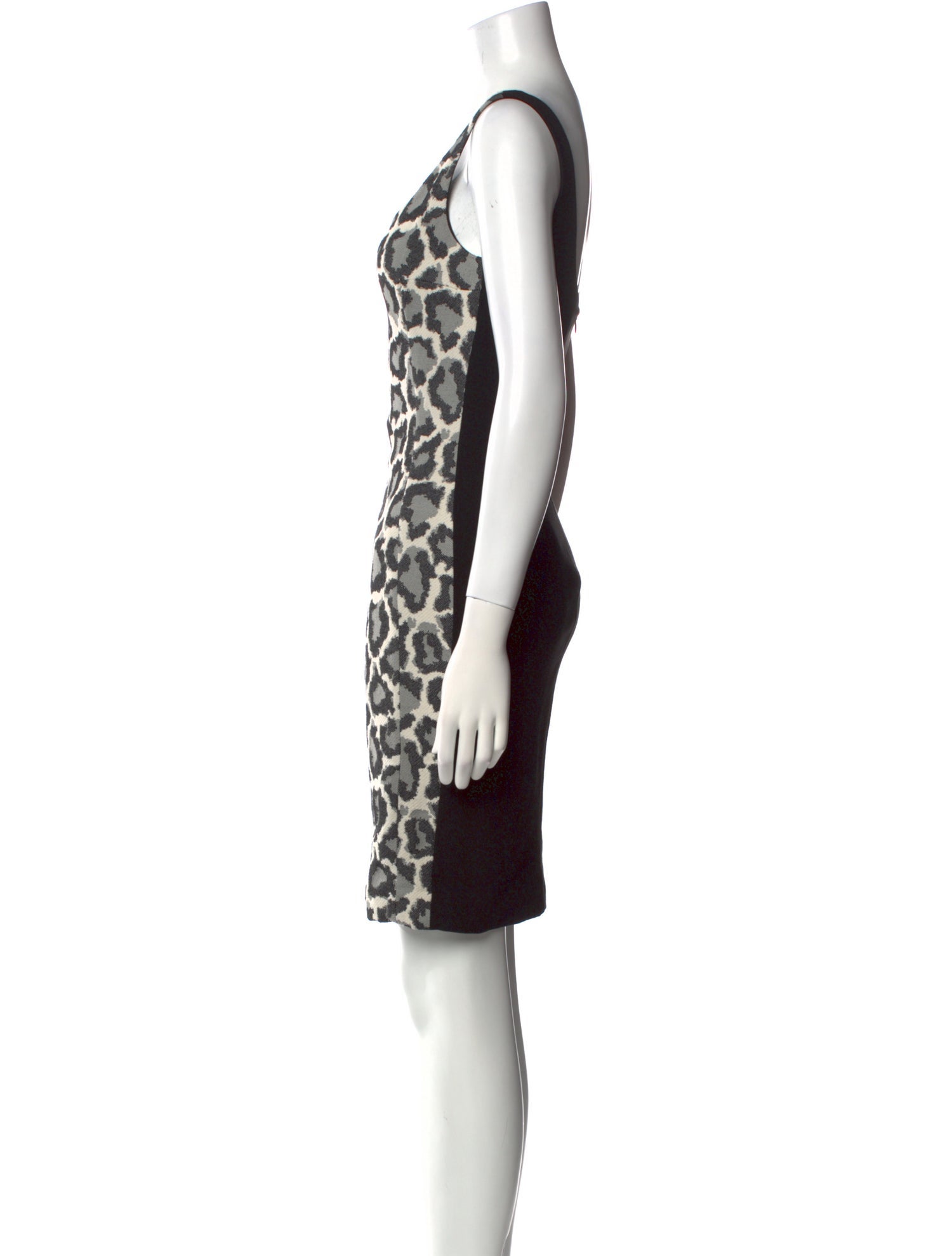 Diane von Furstenberg Animal Print Mini Dress