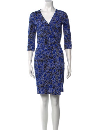 Diane von Furstenberg Printed Mini Dress