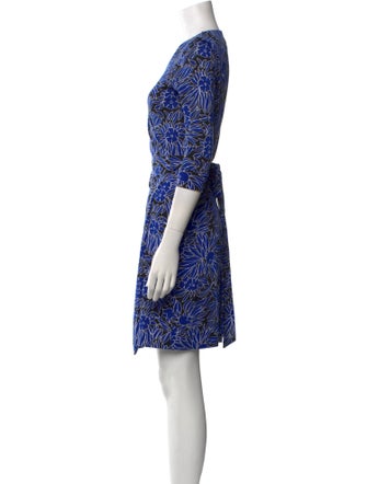 Diane von Furstenberg Printed Mini Dress