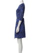 Diane von Furstenberg Printed Mini Dress
