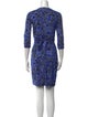 Diane von Furstenberg Printed Mini Dress