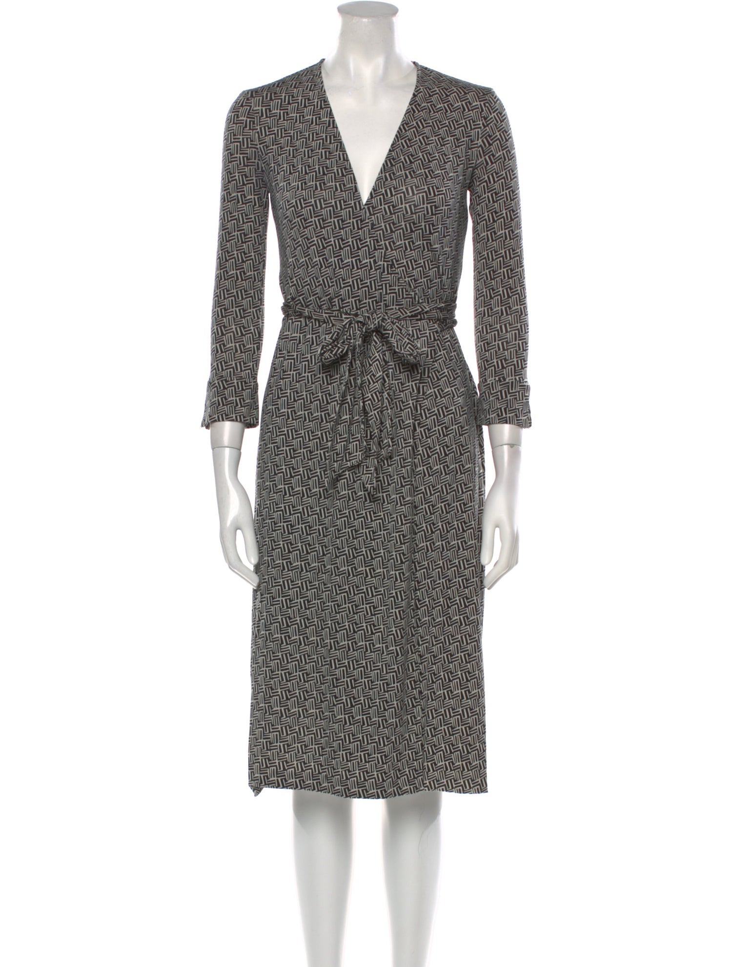 Diane von Furstenberg Silk Knee-Length Dress