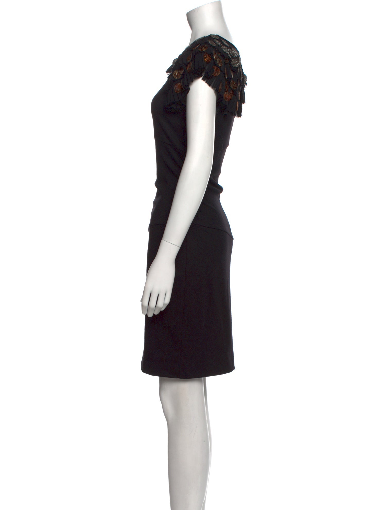 Diane von Furstenberg Wool Knee-Length Dress