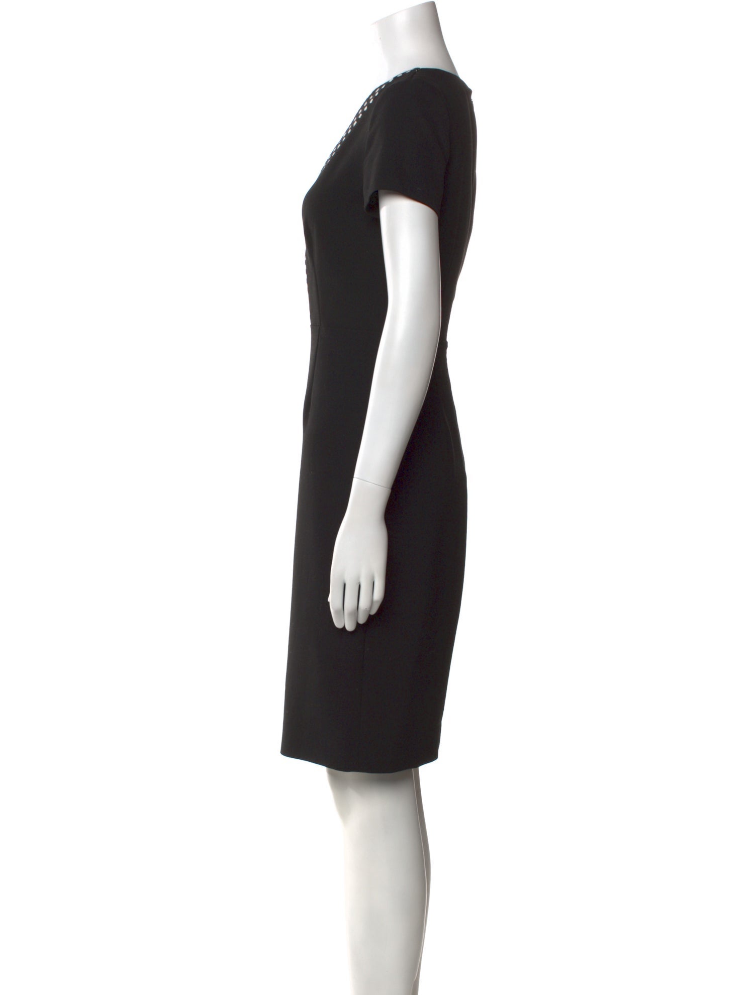 Diane von Furstenberg V-Neck Knee-Length Dress