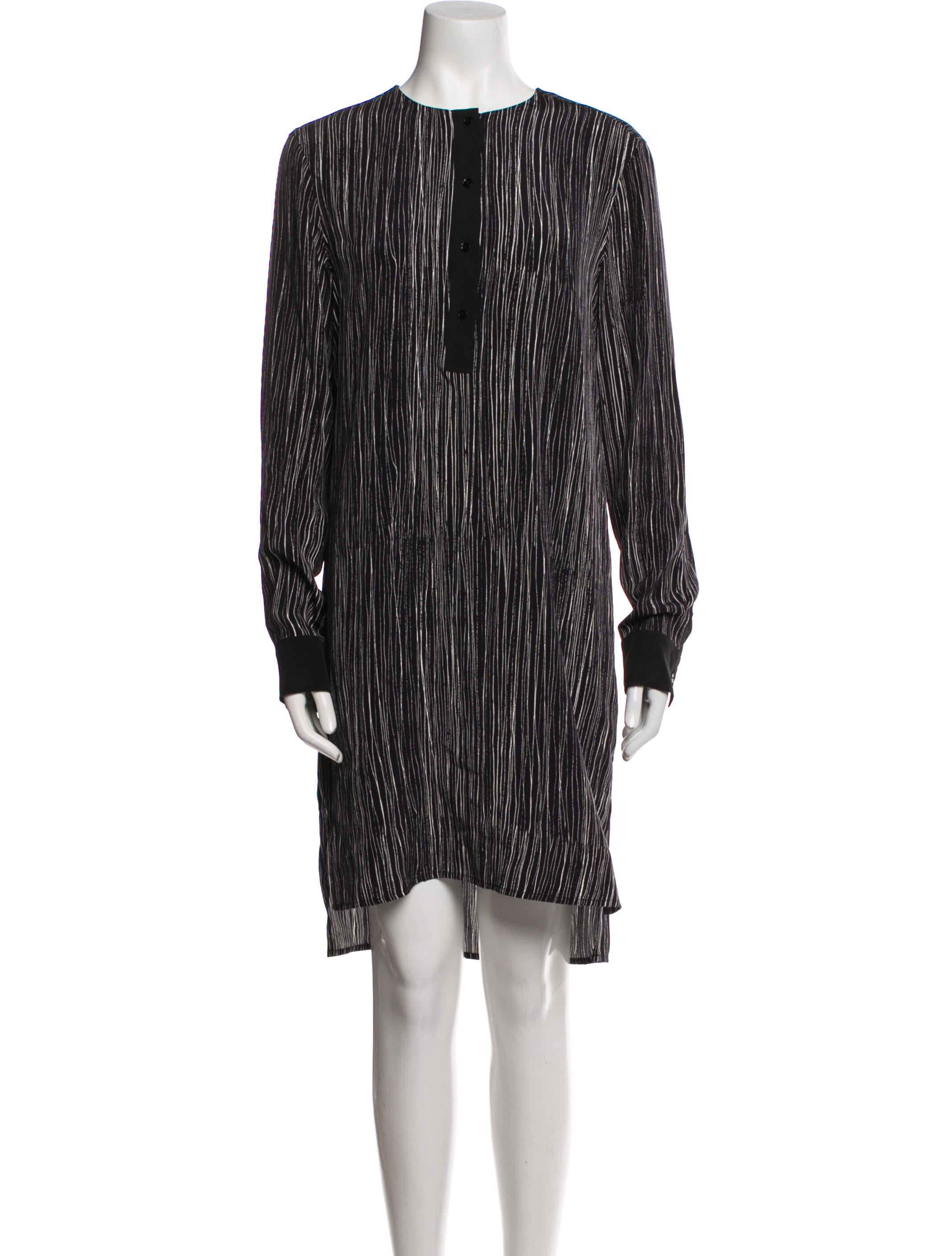 Diane von Furstenberg Striped Knee-Length Dress