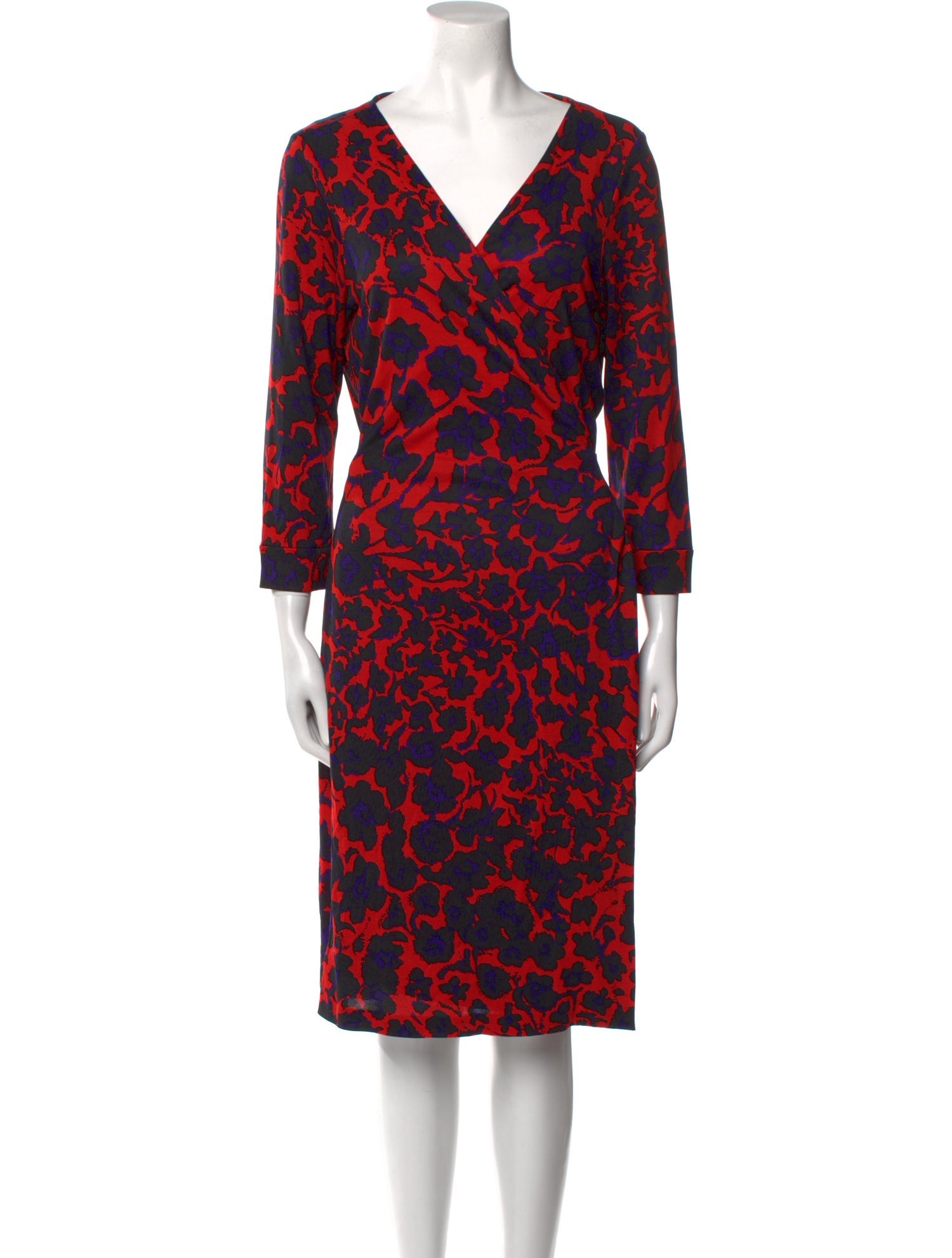 Diane von Furstenberg Silk Knee-Length Dress