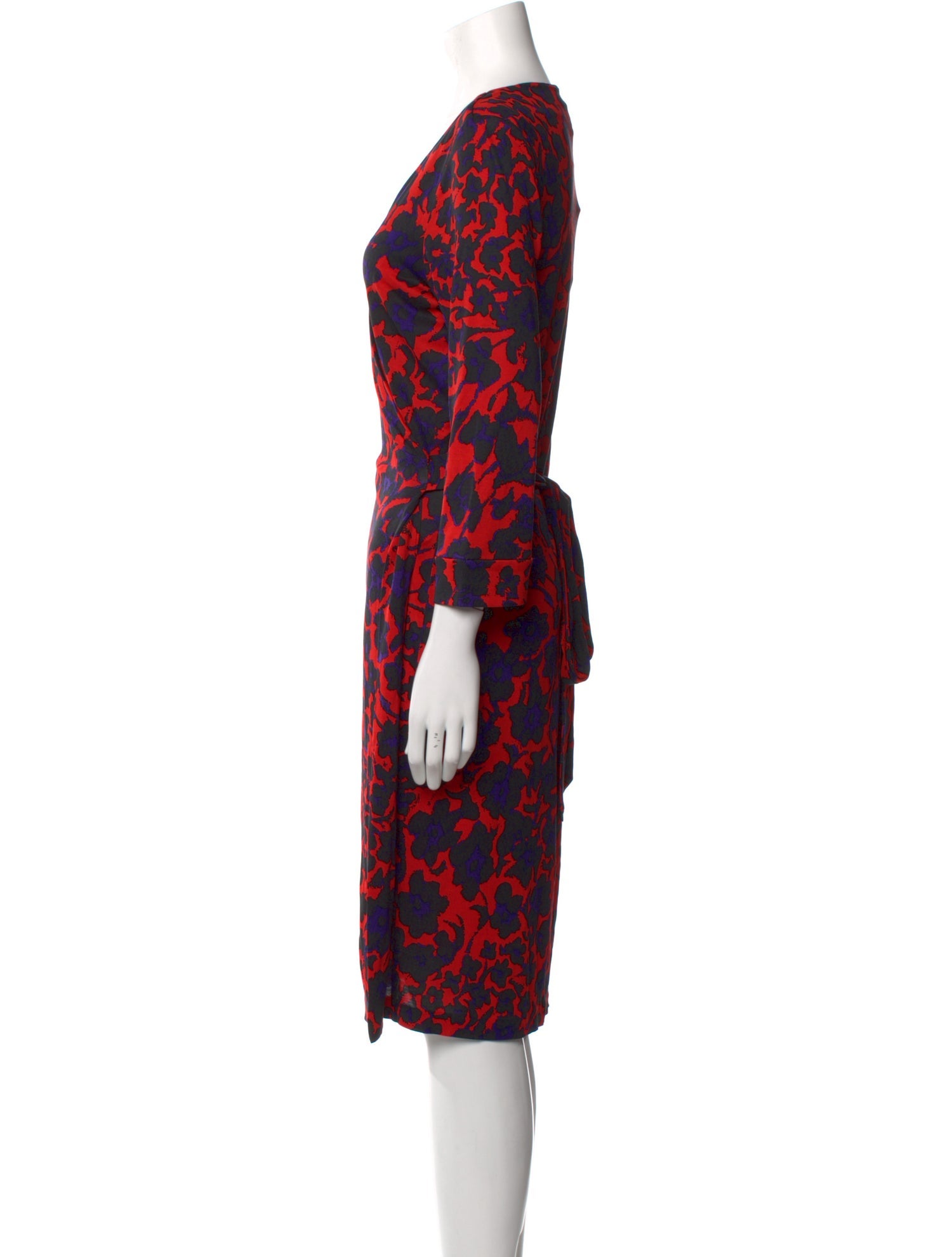 Diane von Furstenberg Silk Knee-Length Dress