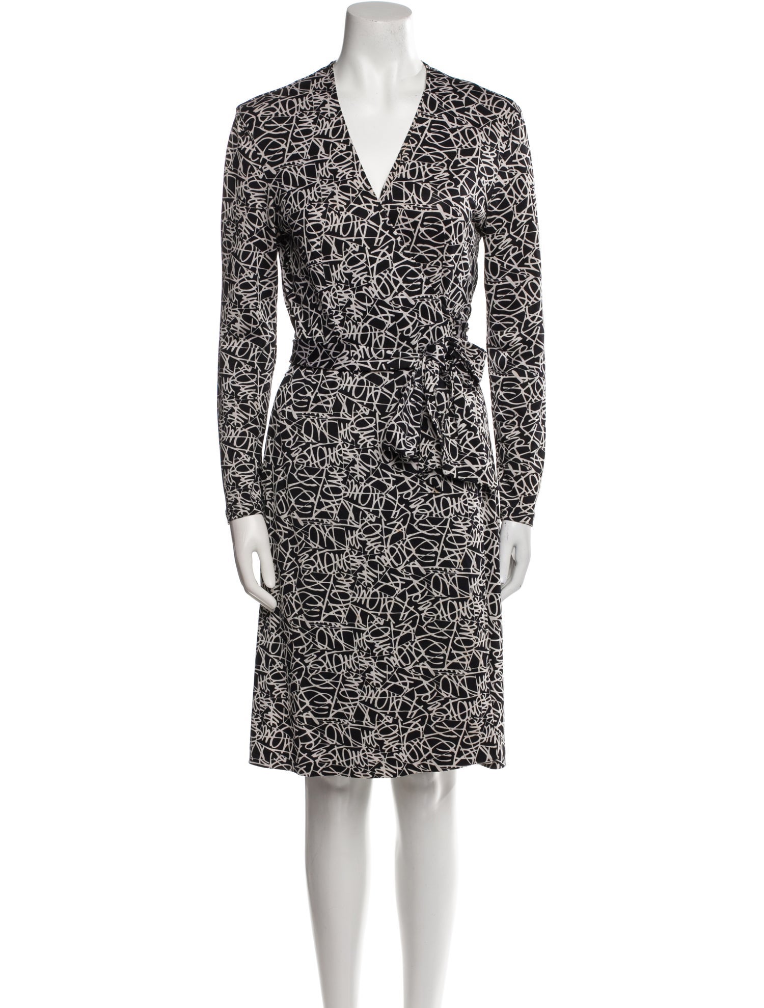 Diane von Furstenberg Silk Printed Robe