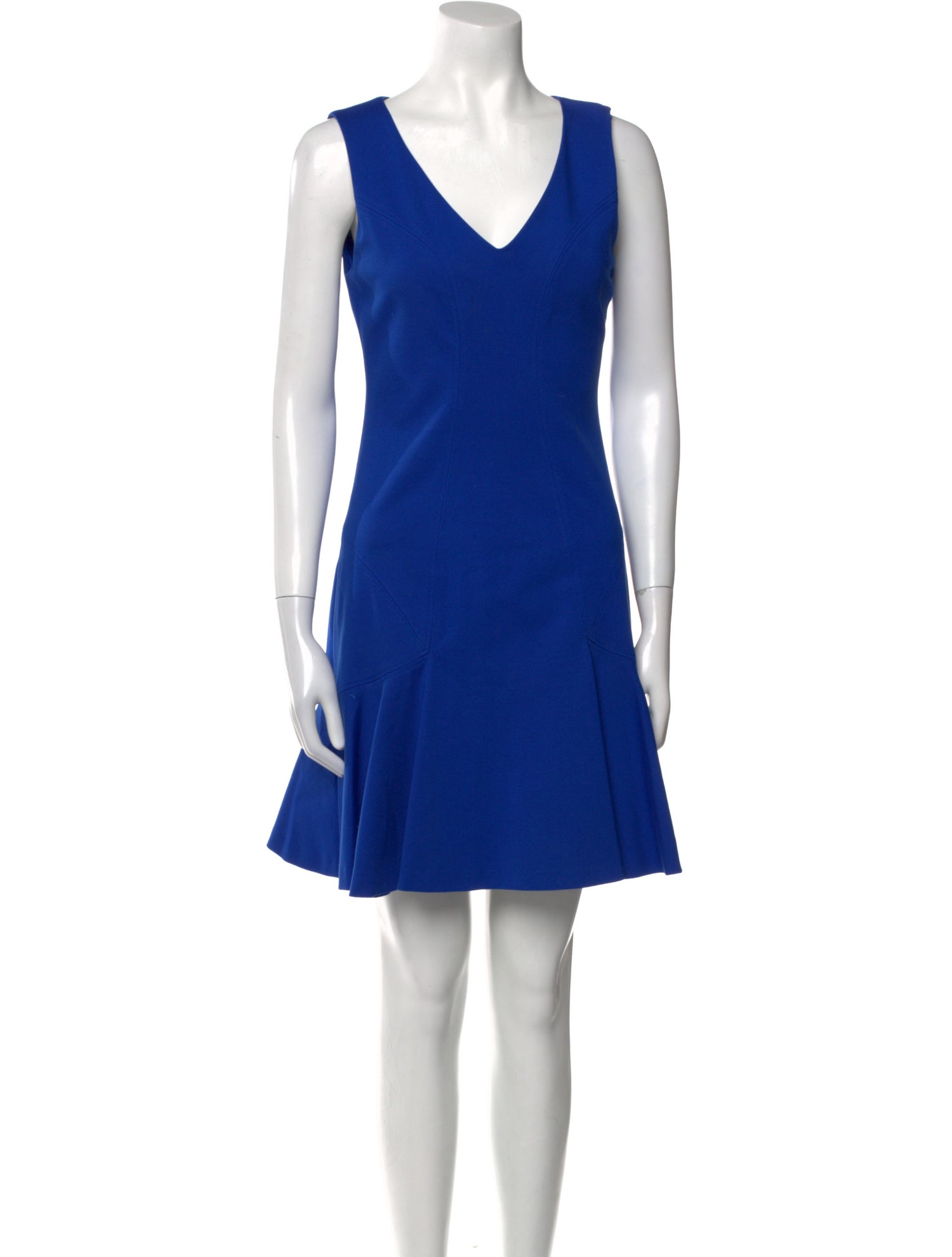 Diane von Furstenberg V-Neck Mini Dress