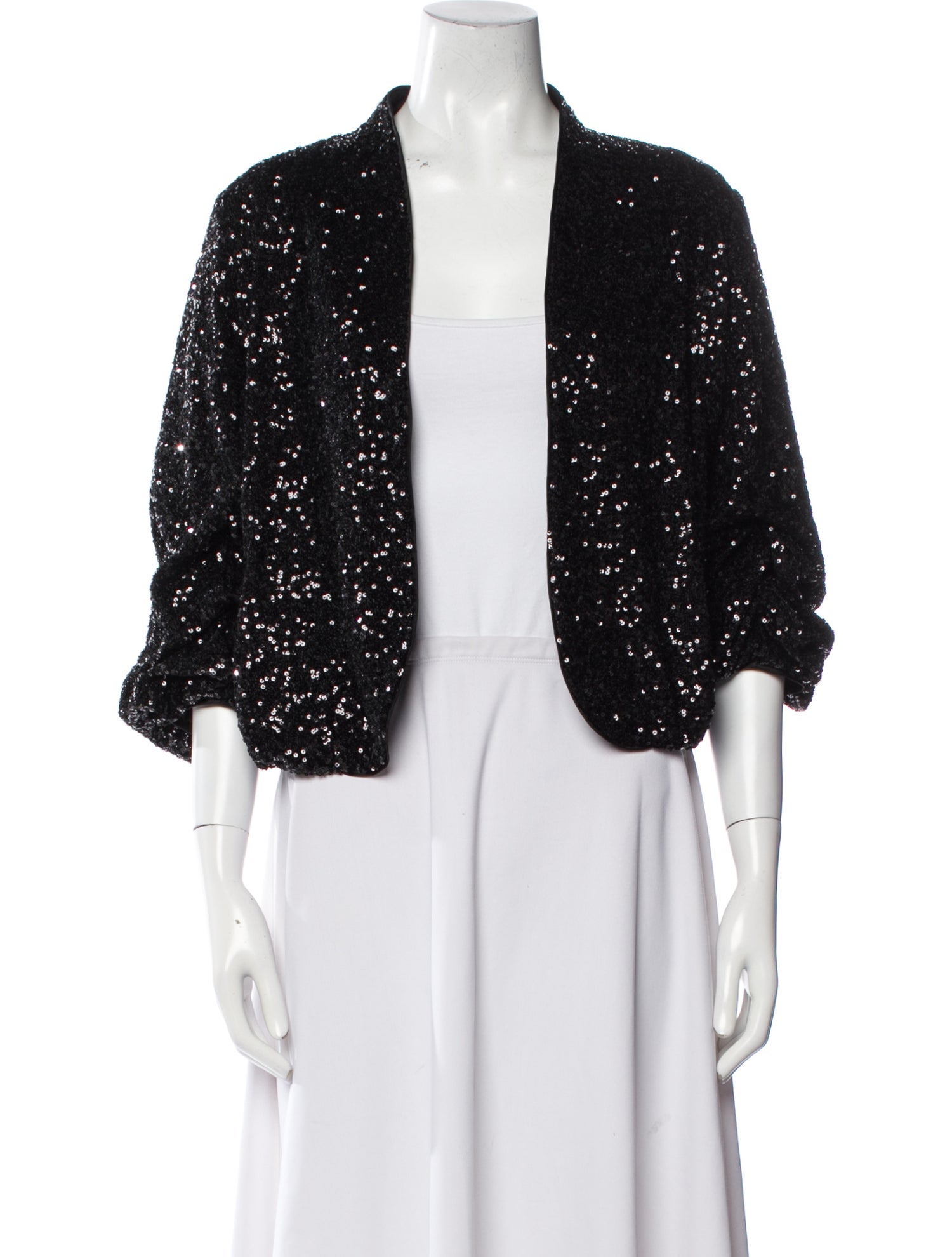 Diane von Furstenberg Polka Dot Print Evening Jacket