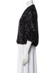 Diane von Furstenberg Polka Dot Print Evening Jacket