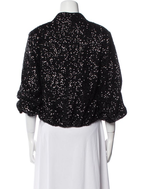 Diane von Furstenberg Polka Dot Print Evening Jacket
