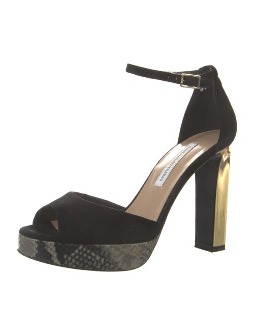 Diane von Furstenberg Suede D'Orsay Pumps