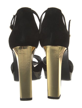 Diane von Furstenberg Suede D'Orsay Pumps