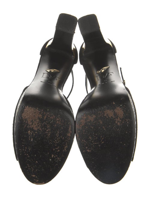 Diane von Furstenberg Suede D'Orsay Pumps