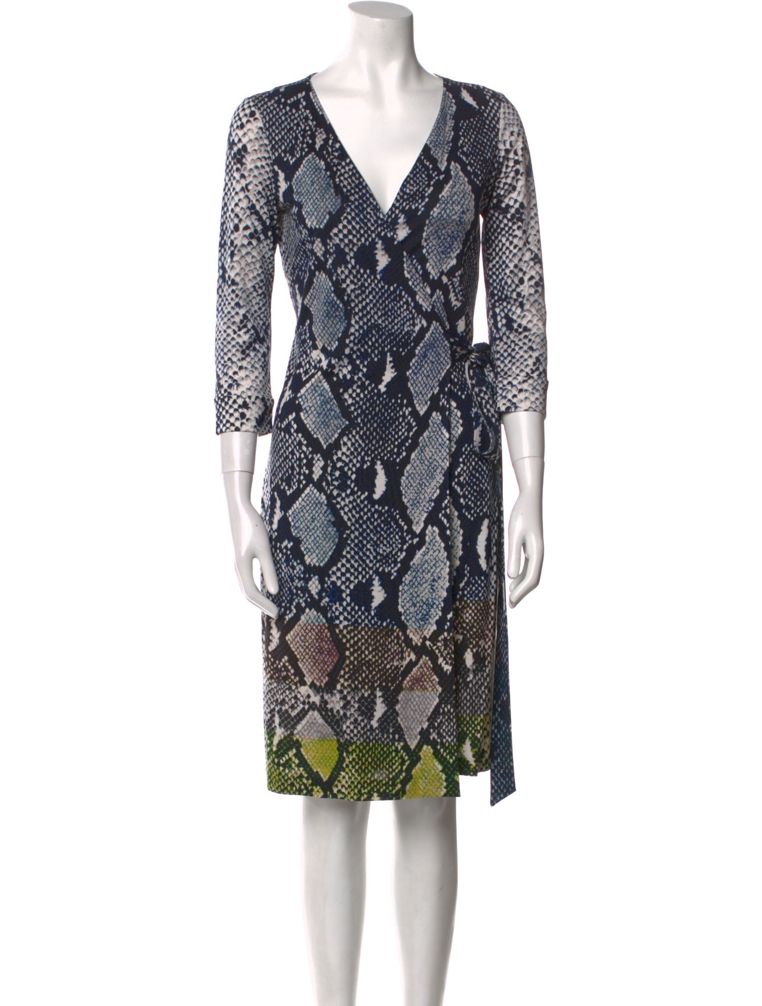 Diane von Furstenberg Silk Knee-Length Dress w/ Tags