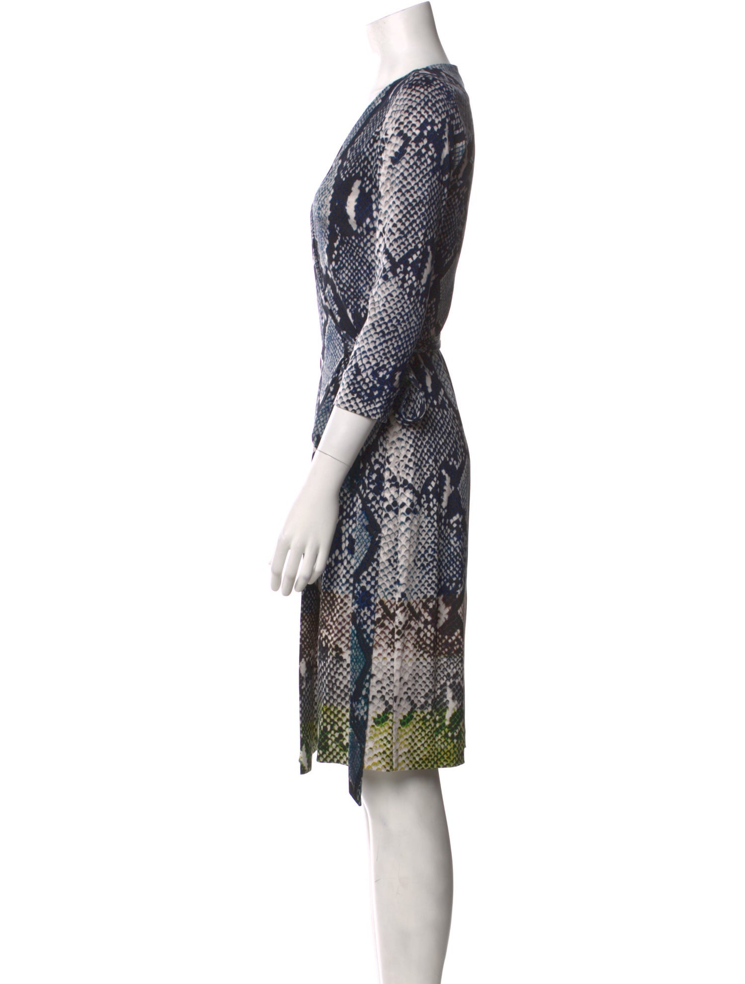 Diane von Furstenberg Silk Knee-Length Dress w/ Tags