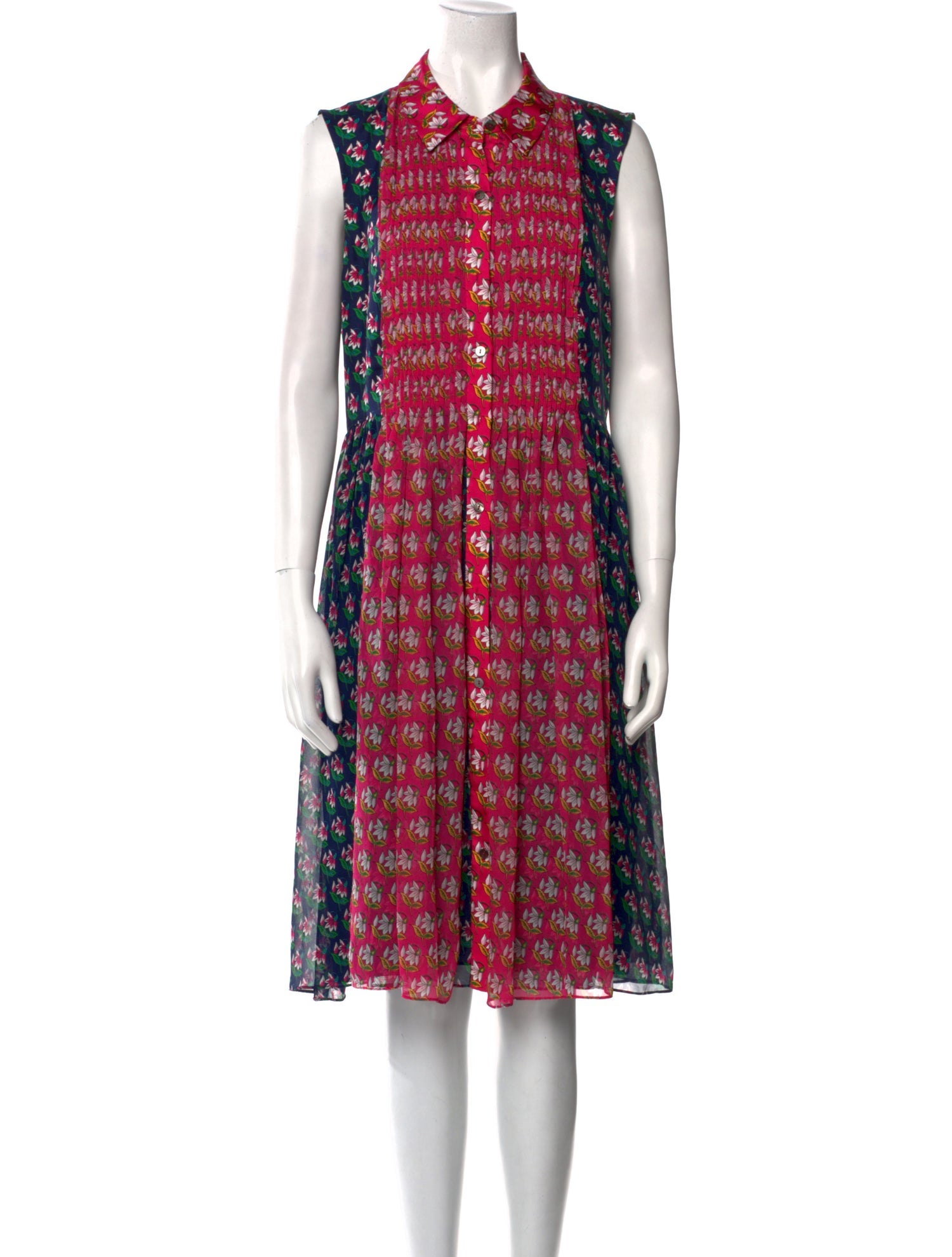 Diane von Furstenberg Silk Knee-Length Dress