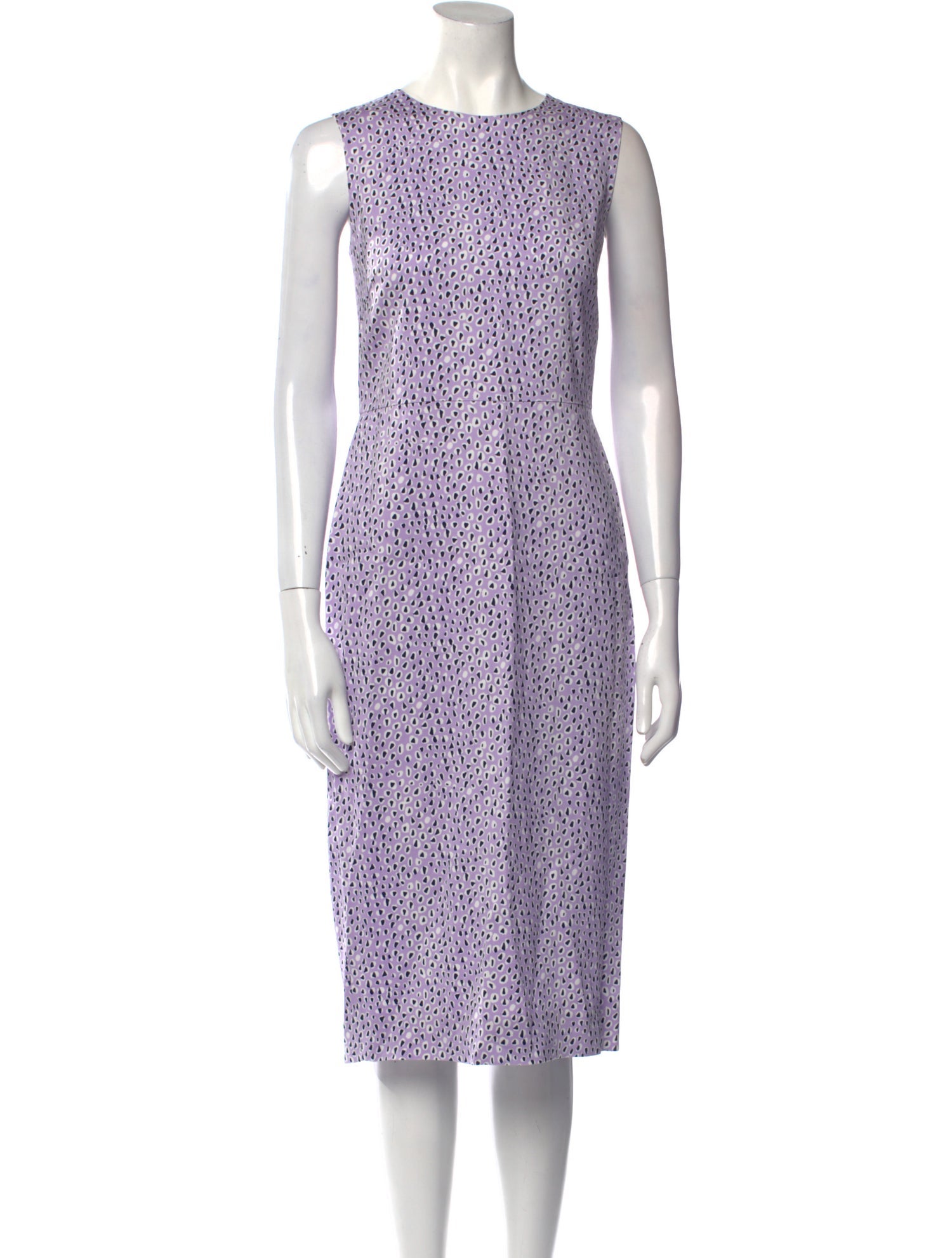 Diane von Furstenberg Printed Midi Length Dress