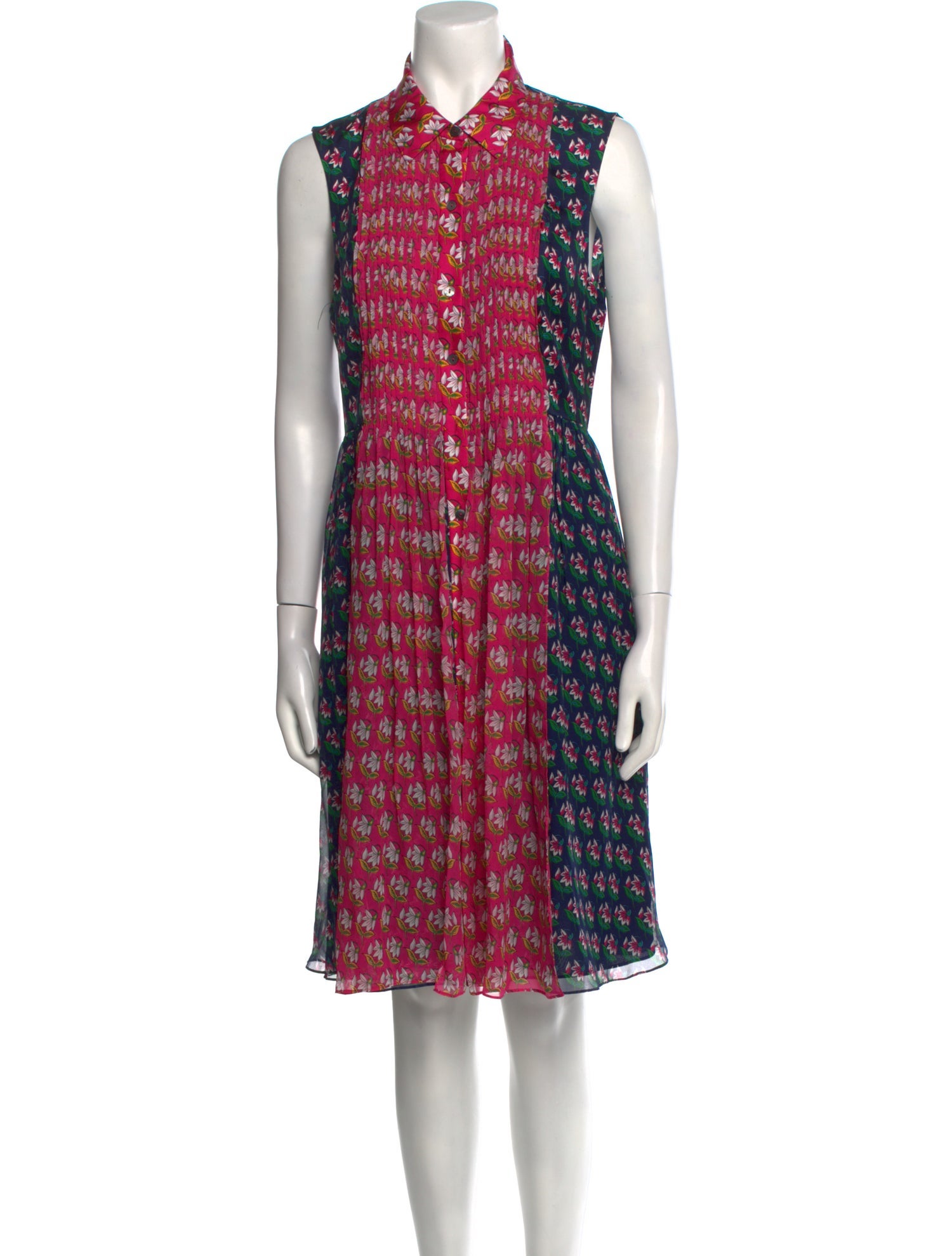 Diane von Furstenberg Silk Knee-Length Dress