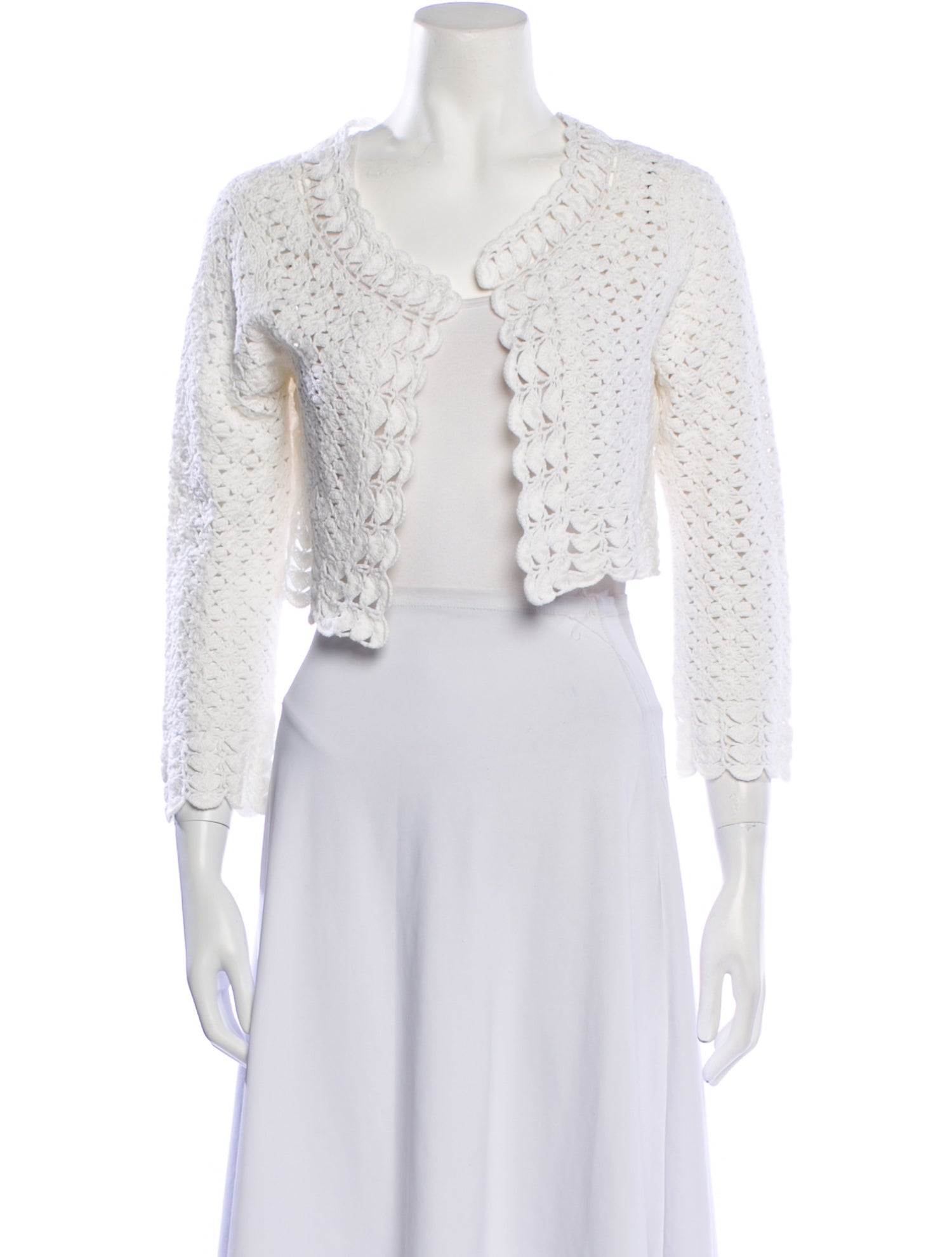 Diane von Furstenberg Lace Pattern Bolero
